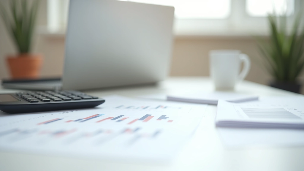 Finanzplanung und Budgetmanagement in modernem Büro